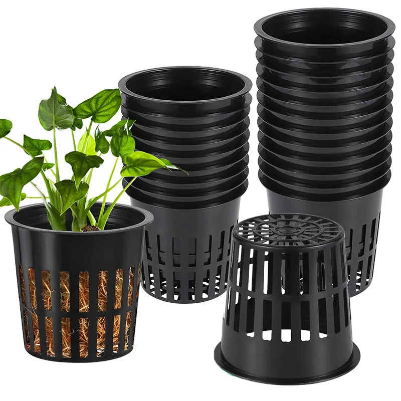 Net Pot 3 Inch - 10PCS 3 นิ้ว Hydroponics ถ้วย Slotted
