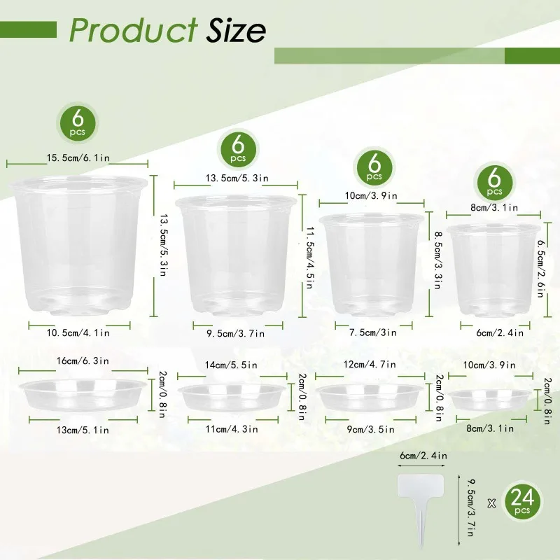 72 ชิ้น/เซ็ตล้าง Nursery Potsp - Net Pot 3 Inch บทวิจารณ์และราคา