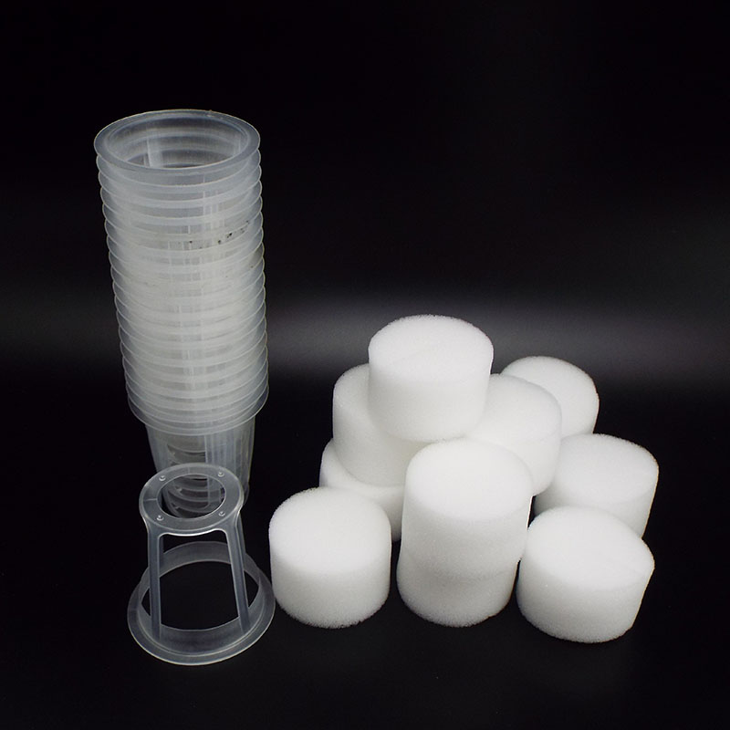 20pcs ฟองน้ํา Soiless Hydropon - Net Pot 3 Inch บทวิจารณ์และราคา