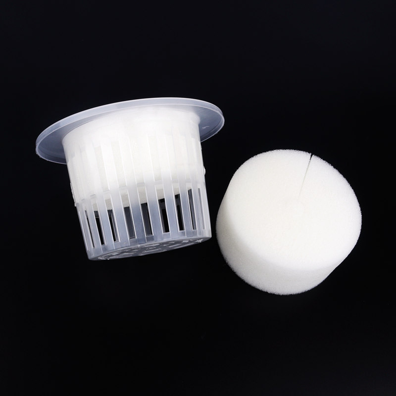 50Pcs สีขาวถ้วยตาข่ายฟองน้ำสวน - Net Pot 3 Inch บทวิจารณ์และราคา