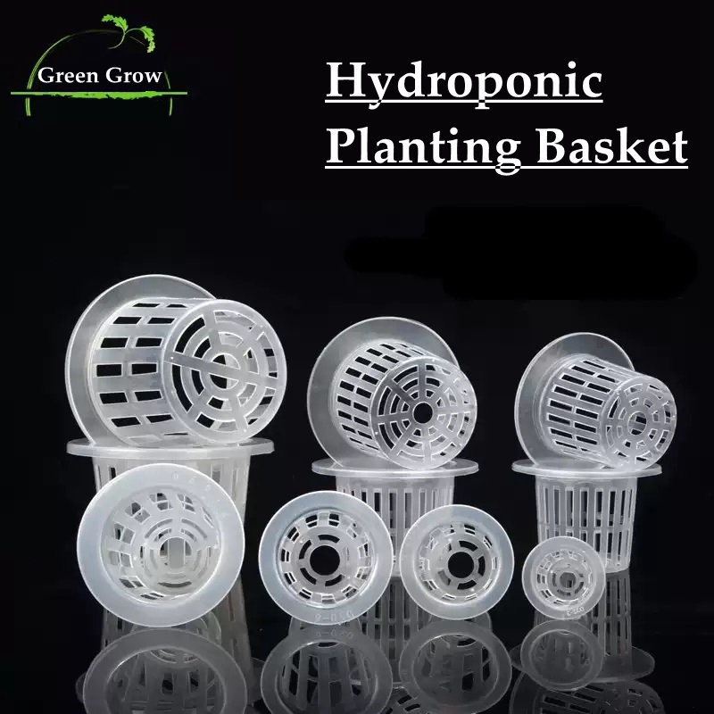 10 ชิ้นสีขาว Hydroponic Soille - Net Pot 3 Inch บทวิจารณ์และราคา