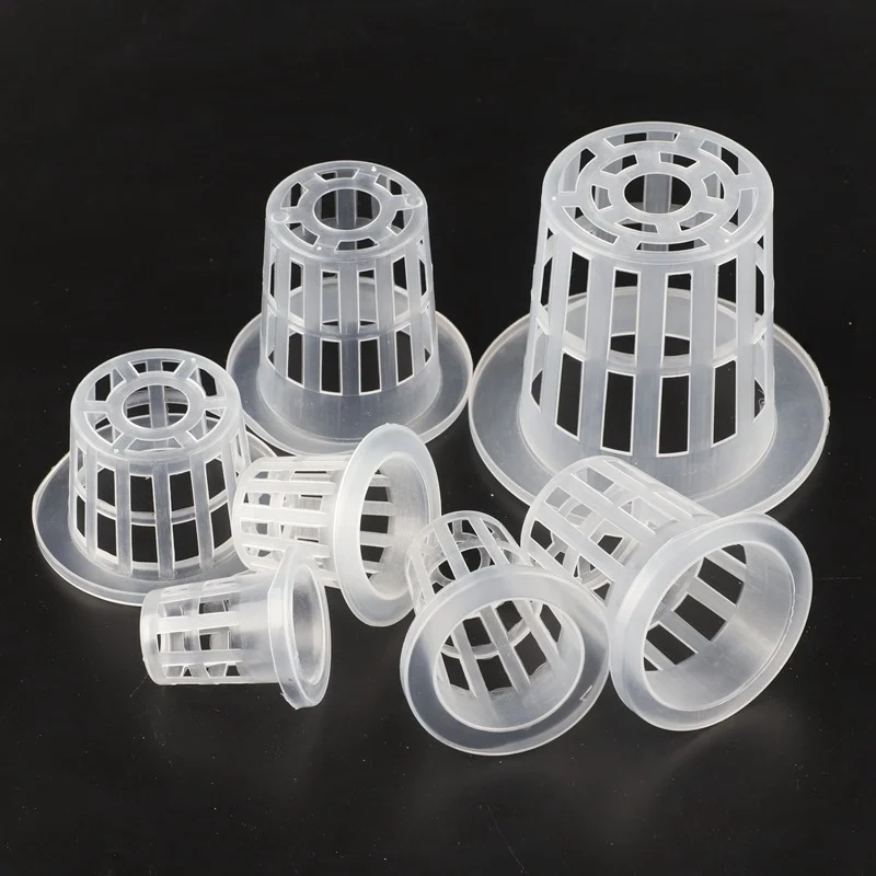 10 ชิ้นสีขาว Hydroponic Soille - Net Pot 3 Inch บทวิจารณ์และราคา