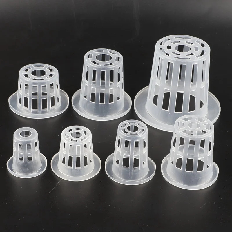 10 ชิ้นสีขาว Hydroponic Soille - Net Pot 3 Inch บทวิจารณ์และราคา