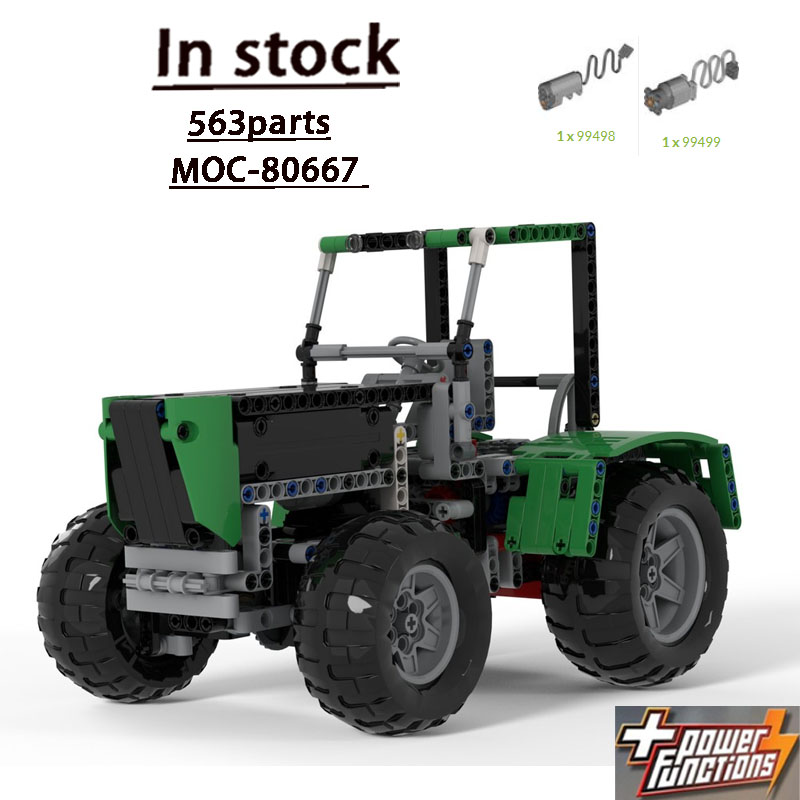 MOC-80667 ชุดตัวต่อรถแทรกเตอร์ - Urban Farming Usa บทวิจารณ์และราคา