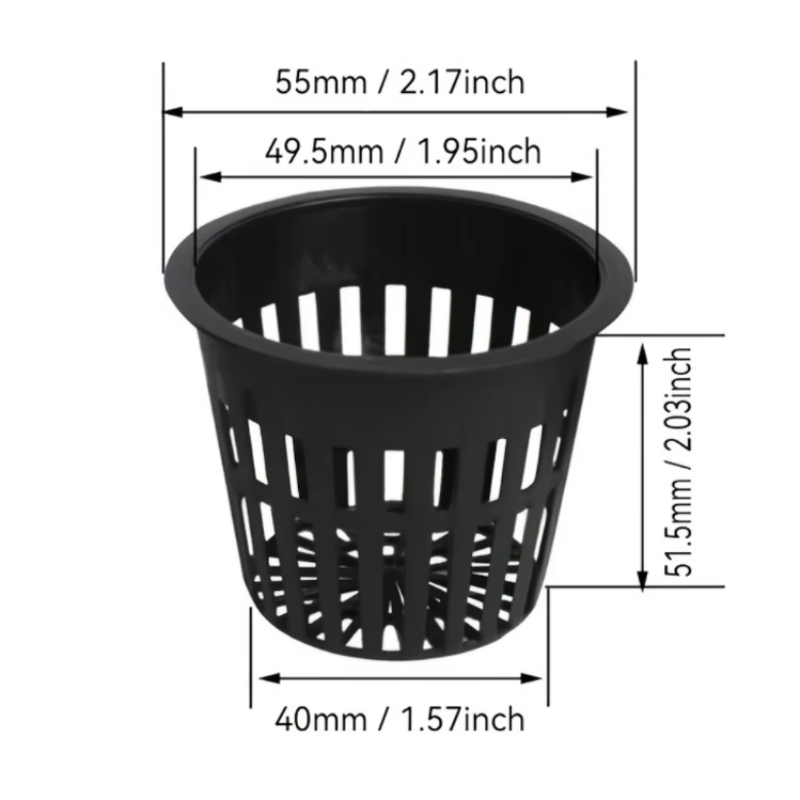 ถ้วยตาข่ายพลาสติกสำหรับสวน 50  - Net Pot 3 Inch บทวิจารณ์และราคา