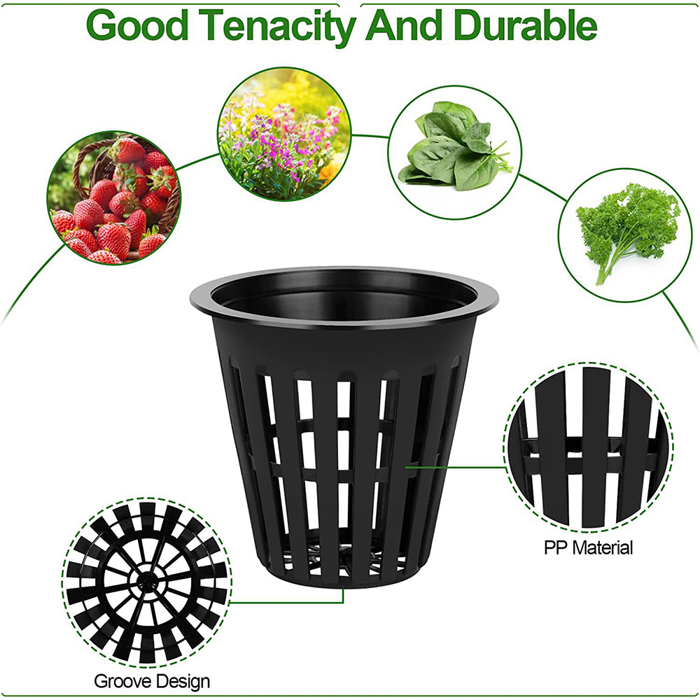 2 นิ้ว Garden Nursery Pots พืช - Net Pot 3 Inch บทวิจารณ์และราคา